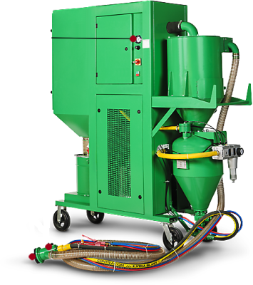 Установка беспыльной абразивоструйной очистки CONTRACOR BRS-5