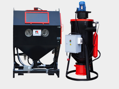 Пескоструйная камера PST-КСО-115 инжекторная, с ФВ, без ФВР, без выдвижного поворотного стола